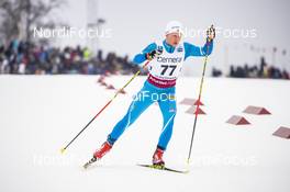 26.01.2019, Ulricehamn, Sweden (SWE): Johannes Ekloef (SWE) - FIS world cup cross-country, 15km men, Ulricehamn (SWE). www.nordicfocus.com. © Modica/NordicFocus. Every downloaded picture is fee-liable.