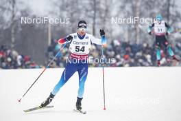 26.01.2019, Ulricehamn, Sweden (SWE): Dario Cologna (SUI) - FIS world cup cross-country, 15km men, Ulricehamn (SWE). www.nordicfocus.com. © Modica/NordicFocus. Every downloaded picture is fee-liable.