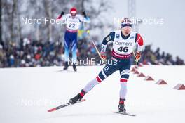 26.01.2019, Ulricehamn, Sweden (SWE): Simen Hegstad Krueger (NOR) - FIS world cup cross-country, 15km men, Ulricehamn (SWE). www.nordicfocus.com. © Modica/NordicFocus. Every downloaded picture is fee-liable.