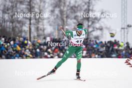 26.01.2019, Ulricehamn, Sweden (SWE): Claudio Muller (ITA) - FIS world cup cross-country, 15km men, Ulricehamn (SWE). www.nordicfocus.com. © Modica/NordicFocus. Every downloaded picture is fee-liable.