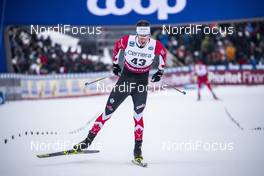 26.01.2019, Ulricehamn, Sweden (SWE): Bob Thompson (CAN) - FIS world cup cross-country, 15km men, Ulricehamn (SWE). www.nordicfocus.com. © Modica/NordicFocus. Every downloaded picture is fee-liable.
