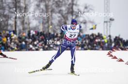 26.01.2019, Ulricehamn, Sweden (SWE): Matti Heikkinen (FIN) - FIS world cup cross-country, 15km men, Ulricehamn (SWE). www.nordicfocus.com. © Modica/NordicFocus. Every downloaded picture is fee-liable.