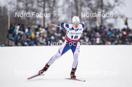 26.01.2019, Ulricehamn, Sweden (SWE): David Norris (USA) - FIS world cup cross-country, 15km men, Ulricehamn (SWE). www.nordicfocus.com. © Modica/NordicFocus. Every downloaded picture is fee-liable.