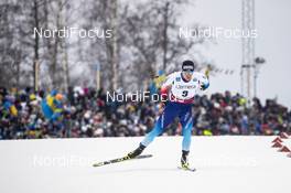 26.01.2019, Ulricehamn, Sweden (SWE): Roman Furger (SUI) - FIS world cup cross-country, 15km men, Ulricehamn (SWE). www.nordicfocus.com. © Modica/NordicFocus. Every downloaded picture is fee-liable.