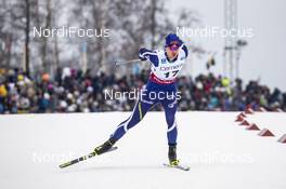 26.01.2019, Ulricehamn, Sweden (SWE): Perttu Hyvarinen (FIN) - FIS world cup cross-country, 15km men, Ulricehamn (SWE). www.nordicfocus.com. © Modica/NordicFocus. Every downloaded picture is fee-liable.
