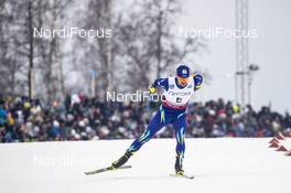 26.01.2019, Ulricehamn, Sweden (SWE): Yevgeniy Velichko (KAZ) - FIS world cup cross-country, 15km men, Ulricehamn (SWE). www.nordicfocus.com. © Modica/NordicFocus. Every downloaded picture is fee-liable.