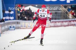 26.01.2019, Ulricehamn, Sweden (SWE): Sergey Ustiugov (RUS) - FIS world cup cross-country, 15km men, Ulricehamn (SWE). www.nordicfocus.com. © Modica/NordicFocus. Every downloaded picture is fee-liable.