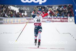 26.01.2019, Ulricehamn, Sweden (SWE): Simen Hegstad Krueger (NOR) - FIS world cup cross-country, 15km men, Ulricehamn (SWE). www.nordicfocus.com. © Modica/NordicFocus. Every downloaded picture is fee-liable.