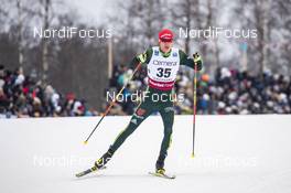26.01.2019, Ulricehamn, Sweden (SWE): Florian Notz (GER) - FIS world cup cross-country, 15km men, Ulricehamn (SWE). www.nordicfocus.com. © Modica/NordicFocus. Every downloaded picture is fee-liable.