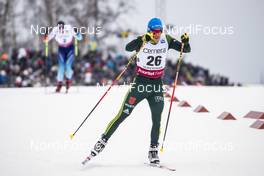 26.01.2019, Ulricehamn, Sweden (SWE): Lucas Boegl (GER) - FIS world cup cross-country, 15km men, Ulricehamn (SWE). www.nordicfocus.com. © Modica/NordicFocus. Every downloaded picture is fee-liable.