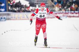 26.01.2019, Ulricehamn, Sweden (SWE): Sergey Ustiugov (RUS) - FIS world cup cross-country, 15km men, Ulricehamn (SWE). www.nordicfocus.com. © Modica/NordicFocus. Every downloaded picture is fee-liable.