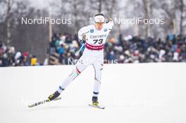 26.01.2019, Ulricehamn, Sweden (SWE): Johan Haeggstroem (SWE) - FIS world cup cross-country, 15km men, Ulricehamn (SWE). www.nordicfocus.com. © Modica/NordicFocus. Every downloaded picture is fee-liable.