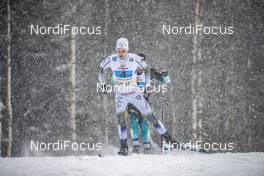 27.01.2019, Ulricehamn, Sweden (SWE): Viktor Thorn (SWE) - FIS world cup cross-country, 4x10km men, Ulricehamn (SWE). www.nordicfocus.com. © Modica/NordicFocus. Every downloaded picture is fee-liable.