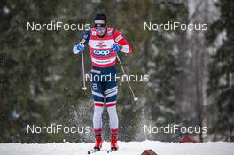 27.01.2019, Ulricehamn, Sweden (SWE): Hans Christer Holund (NOR) - FIS world cup cross-country, 4x10km men, Ulricehamn (SWE). www.nordicfocus.com. © Modica/NordicFocus. Every downloaded picture is fee-liable.