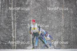 27.01.2019, Ulricehamn, Sweden (SWE): Florian Notz (GER) - FIS world cup cross-country, 4x10km men, Ulricehamn (SWE). www.nordicfocus.com. © Modica/NordicFocus. Every downloaded picture is fee-liable.