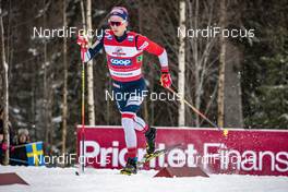 27.01.2019, Ulricehamn, Sweden (SWE): Didrik Toenseth (NOR) - FIS world cup cross-country, 4x10km men, Ulricehamn (SWE). www.nordicfocus.com. © Modica/NordicFocus. Every downloaded picture is fee-liable.