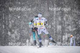 27.01.2019, Ulricehamn, Sweden (SWE): Jens Burman (SWE) - FIS world cup cross-country, 4x10km men, Ulricehamn (SWE). www.nordicfocus.com. © Modica/NordicFocus. Every downloaded picture is fee-liable.