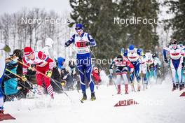 27.01.2019, Ulricehamn, Sweden (SWE): Perttu Hyvarinen (FIN) - FIS world cup cross-country, 4x10km men, Ulricehamn (SWE). www.nordicfocus.com. © Modica/NordicFocus. Every downloaded picture is fee-liable.