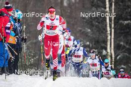 27.01.2019, Ulricehamn, Sweden (SWE): Andrey Larkov (RUS) - FIS world cup cross-country, 4x10km men, Ulricehamn (SWE). www.nordicfocus.com. © Modica/NordicFocus. Every downloaded picture is fee-liable.