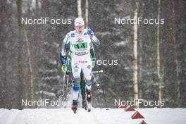 27.01.2019, Ulricehamn, Sweden (SWE): Axel Ekstroem (SWE) - FIS world cup cross-country, 4x10km men, Ulricehamn (SWE). www.nordicfocus.com. © Modica/NordicFocus. Every downloaded picture is fee-liable.