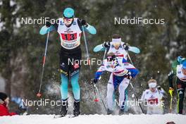 27.01.2019, Ulricehamn, Sweden (SWE): Valentin Chauvin (FRA) - FIS world cup cross-country, 4x10km men, Ulricehamn (SWE). www.nordicfocus.com. © Modica/NordicFocus. Every downloaded picture is fee-liable.