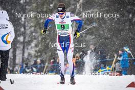 27.01.2019, Ulricehamn, Sweden (SWE): Scott Patterson (USA) - FIS world cup cross-country, 4x10km men, Ulricehamn (SWE). www.nordicfocus.com. © Modica/NordicFocus. Every downloaded picture is fee-liable.