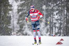 27.01.2019, Ulricehamn, Sweden (SWE): Didrik Toenseth (NOR) - FIS world cup cross-country, 4x10km men, Ulricehamn (SWE). www.nordicfocus.com. © Modica/NordicFocus. Every downloaded picture is fee-liable.