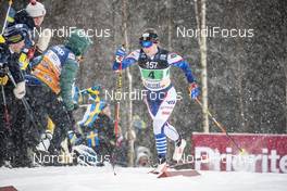 27.01.2019, Ulricehamn, Sweden (SWE): Rosie Brennan (USA) - FIS world cup cross-country, 4x5km women, Ulricehamn (SWE). www.nordicfocus.com. © Modica/NordicFocus. Every downloaded picture is fee-liable.