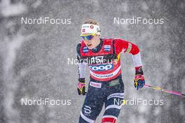 27.01.2019, Ulricehamn, Sweden (SWE): Astrid Uhrenholdt Jacobsen (NOR) - FIS world cup cross-country, 4x5km women, Ulricehamn (SWE). www.nordicfocus.com. © Modica/NordicFocus. Every downloaded picture is fee-liable.