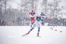 27.01.2019, Ulricehamn, Sweden (SWE): Jonna Sundling (SWE) - FIS world cup cross-country, 4x5km women, Ulricehamn (SWE). www.nordicfocus.com. © Modica/NordicFocus. Every downloaded picture is fee-liable.