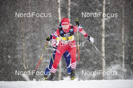 27.01.2019, Ulricehamn, Sweden (SWE): Anna Nechaevskaya (RUS) - FIS world cup cross-country, 4x5km women, Ulricehamn (SWE). www.nordicfocus.com. © Modica/NordicFocus. Every downloaded picture is fee-liable.