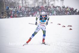 27.01.2019, Ulricehamn, Sweden (SWE): Hanna Falk (SWE) - FIS world cup cross-country, 4x5km women, Ulricehamn (SWE). www.nordicfocus.com. © Modica/NordicFocus. Every downloaded picture is fee-liable.