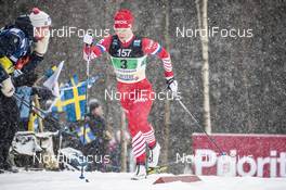 27.01.2019, Ulricehamn, Sweden (SWE): Natalia Nepryaeva (RUS) - FIS world cup cross-country, 4x5km women, Ulricehamn (SWE). www.nordicfocus.com. © Modica/NordicFocus. Every downloaded picture is fee-liable.