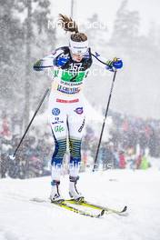27.01.2019, Ulricehamn, Sweden (SWE): Ebba Andersson (SWE) - FIS world cup cross-country, 4x5km women, Ulricehamn (SWE). www.nordicfocus.com. © Modica/NordicFocus. Every downloaded picture is fee-liable.