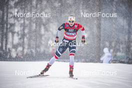27.01.2019, Ulricehamn, Sweden (SWE): Astrid Uhrenholdt Jacobsen (NOR) - FIS world cup cross-country, 4x5km women, Ulricehamn (SWE). www.nordicfocus.com. © Modica/NordicFocus. Every downloaded picture is fee-liable.