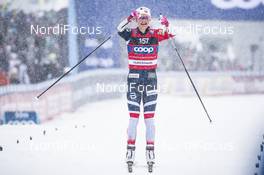 27.01.2019, Ulricehamn, Sweden (SWE): Ingvild Flugstad Oestberg (NOR) - FIS world cup cross-country, 4x5km women, Ulricehamn (SWE). www.nordicfocus.com. © Modica/NordicFocus. Every downloaded picture is fee-liable.