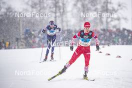 27.01.2019, Ulricehamn, Sweden (SWE): Elena Soboleva (RUS) - FIS world cup cross-country, 4x5km women, Ulricehamn (SWE). www.nordicfocus.com. © Modica/NordicFocus. Every downloaded picture is fee-liable.