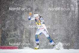 27.01.2019, Ulricehamn, Sweden (SWE): Moa Molander Kristiansen (SWE) - FIS world cup cross-country, 4x5km women, Ulricehamn (SWE). www.nordicfocus.com. © Modica/NordicFocus. Every downloaded picture is fee-liable.