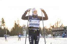 25.01.2019, Ulricehamn, Sweden (SWE): Ebba Andersson (SWE) - FIS world cup cross-country, training, Ulricehamn (SWE). www.nordicfocus.com. © Modica/NordicFocus. Every downloaded picture is fee-liable.