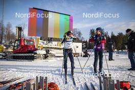 25.01.2019, Ulricehamn, Sweden (SWE): Jessica Diggins (USA) - FIS world cup cross-country, training, Ulricehamn (SWE). www.nordicfocus.com. © Modica/NordicFocus. Every downloaded picture is fee-liable.