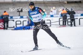 25.01.2019, Ulricehamn, Sweden (SWE): Baptiste Gros (FRA) - FIS world cup cross-country, training, Ulricehamn (SWE). www.nordicfocus.com. © Modica/NordicFocus. Every downloaded picture is fee-liable.