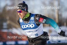 25.01.2019, Ulricehamn, Sweden (SWE): Richard Jouve (FRA) - FIS world cup cross-country, training, Ulricehamn (SWE). www.nordicfocus.com. © Modica/NordicFocus. Every downloaded picture is fee-liable.