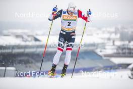 09.02.2019, Lahti Finland (FIN): Sindre Bjoernestad Skar (NOR) - FIS world cup cross-country, individual sprint, Lahti (FIN). www.nordicfocus.com. © Modica/NordicFocus. Every downloaded picture is fee-liable.