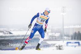 09.02.2019, Lahti Finland (FIN): Andrew Young (GBR) - FIS world cup cross-country, individual sprint, Lahti (FIN). www.nordicfocus.com. © Modica/NordicFocus. Every downloaded picture is fee-liable.