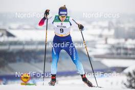 09.02.2019, Lahti Finland (FIN): Laurien Van Der Graaff (SUI) - FIS world cup cross-country, individual sprint, Lahti (FIN). www.nordicfocus.com. © Modica/NordicFocus. Every downloaded picture is fee-liable.