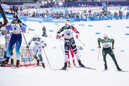 09.02.2019, Lahti Finland (FIN): Anne Kjersti Kalvaa (NOR), Victoria Carl (GER), (l-r)  - FIS world cup cross-country, individual sprint, Lahti (FIN). www.nordicfocus.com. © Modica/NordicFocus. Every downloaded picture is fee-liable.
