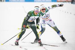 09.02.2019, Lahti Finland (FIN): Sandra Ringwald (GER), Johanna Hagstroem (SWE), (l-r)  - FIS world cup cross-country, individual sprint, Lahti (FIN). www.nordicfocus.com. © Modica/NordicFocus. Every downloaded picture is fee-liable.