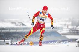 09.02.2019, Lahti Finland (FIN): Mingliang Zhu (CHN) - FIS world cup cross-country, individual sprint, Lahti (FIN). www.nordicfocus.com. © Modica/NordicFocus. Every downloaded picture is fee-liable.