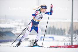 09.02.2019, Lahti Finland (FIN): Hannah Halvorsen (USA) - FIS world cup cross-country, individual sprint, Lahti (FIN). www.nordicfocus.com. © Modica/NordicFocus. Every downloaded picture is fee-liable.