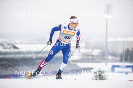 09.02.2019, Lahti Finland (FIN): James Clugnet (GBR) - FIS world cup cross-country, individual sprint, Lahti (FIN). www.nordicfocus.com. © Modica/NordicFocus. Every downloaded picture is fee-liable.